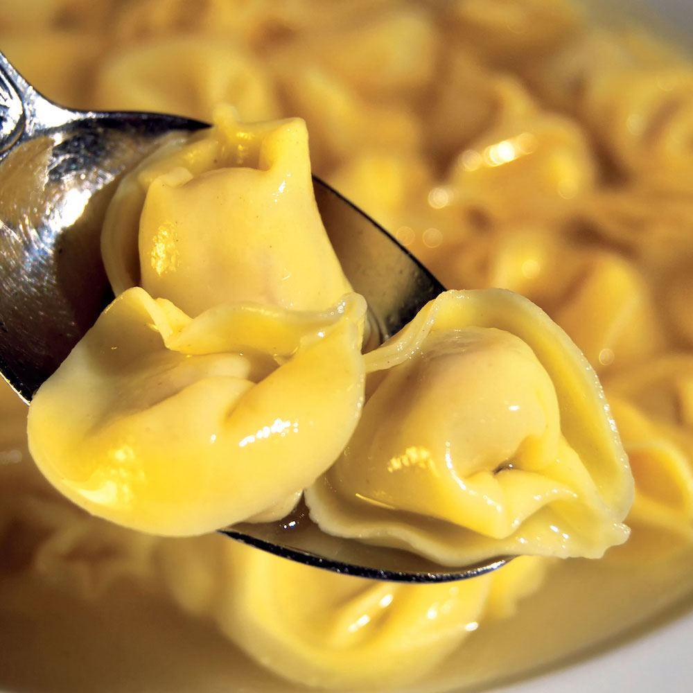 Agnolini – a typical dish from Mantovana cuisine near Lake Garda.